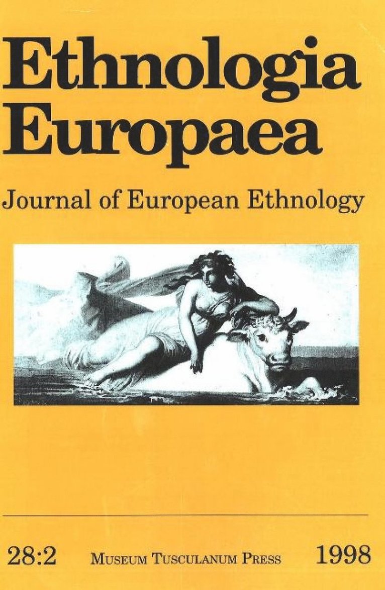 Bjarne Stoklun - Ethnologia Europaea (Volume 28/2), Häftad