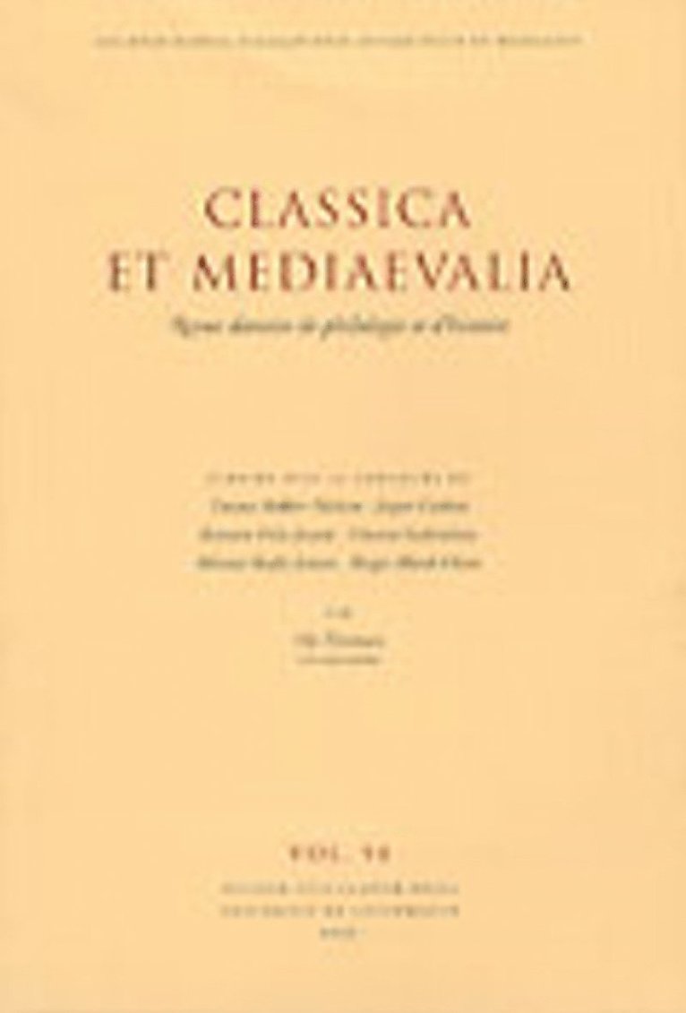 Classica et Mediaevalia