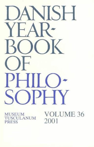 Finn Collin - Danish Yearbook of Philosophy, Häftad