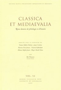 bokomslag Classica et Mediaevalia