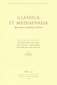 bokomslag Classica et mediaevalia