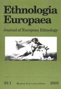 bokomslag Ethnologia Europaea, Volume 33/1