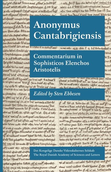 Sten Ebbesen - Anonymus Cantabrigiensis, Häftad