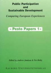 bokomslag Public Participation and Sustainable Development: Comparing European Experiences