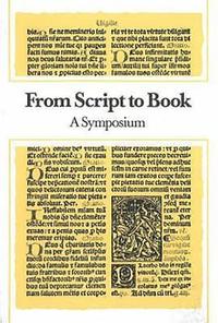 bokomslag From Script to Book