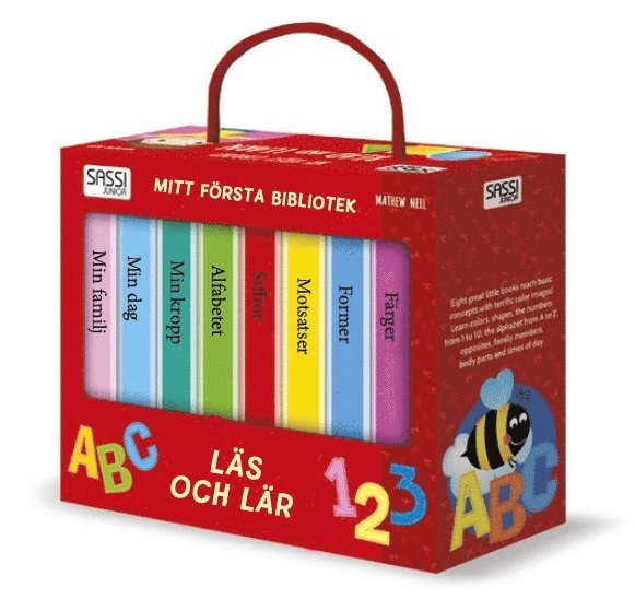 Matteo Gaule - Mitt första bibliotek : med 8 böcker, Kartonnage