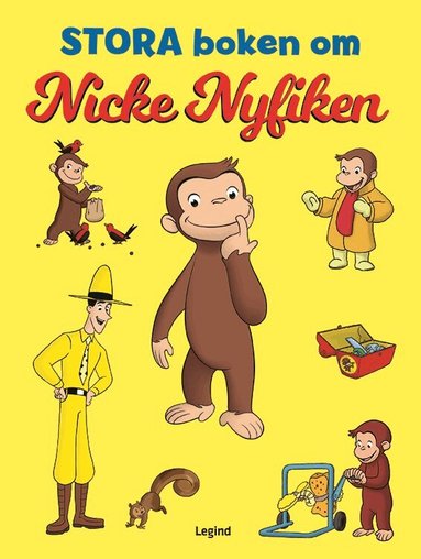 Stora boken om Nicke Nyfiken, Inbunden
