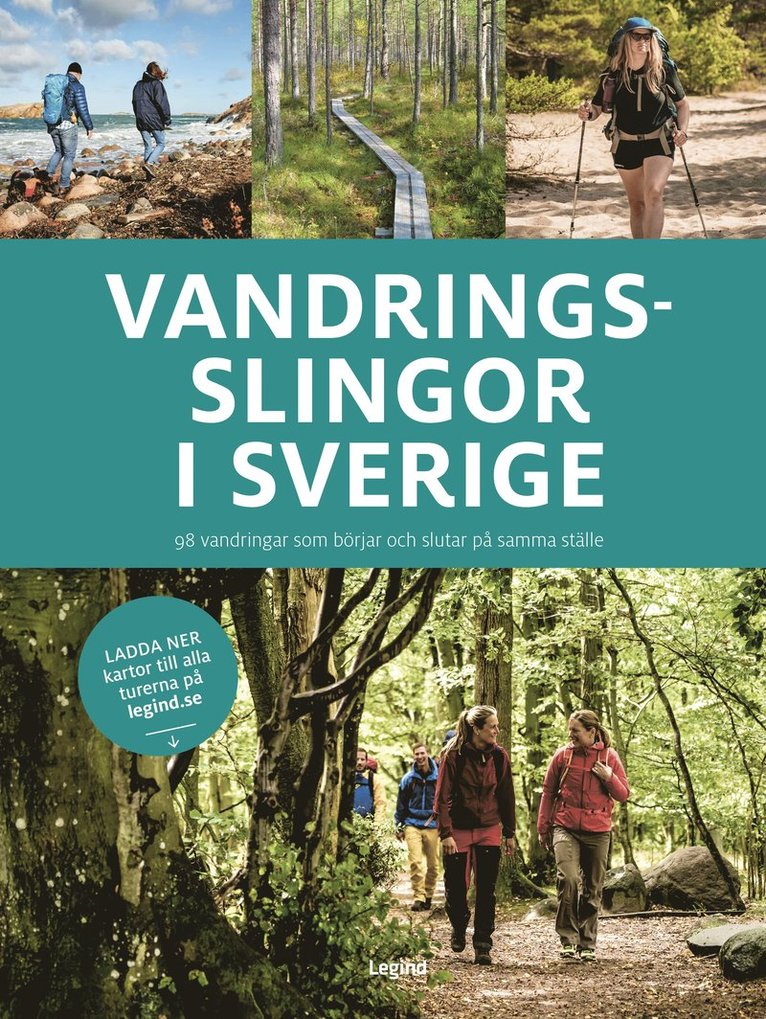 Vandringsslingor i Sverige : 98 vandringar som börjar och slutar på samma ställe 1