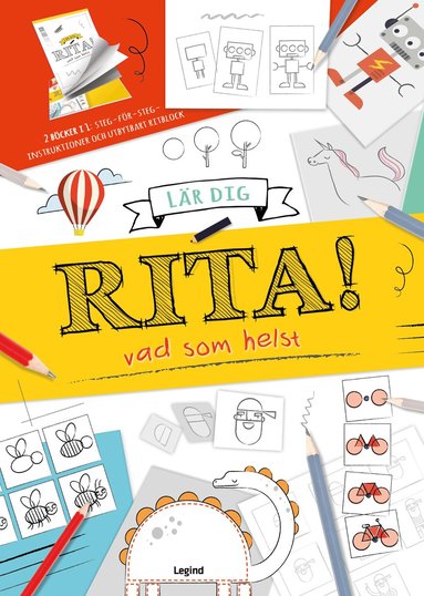 bokomslag Lär dig rita! - vad som helst : bok och ritblock