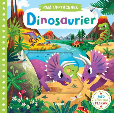 Campbell Books - Dinosaurier - med rörliga flikar, Kartonnage