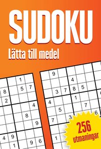 bokomslag Sudoku : 256 sudokun, lätta till medel