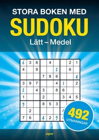 bokomslag Stora boken med Sudoku : 492 sudokun, lätt till medel