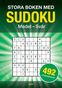 bokomslag Stora boken med Sudoku : 492 sudokun, medel till svår