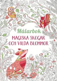 bokomslag Målarbok. Magiska skogar och vilda blommor