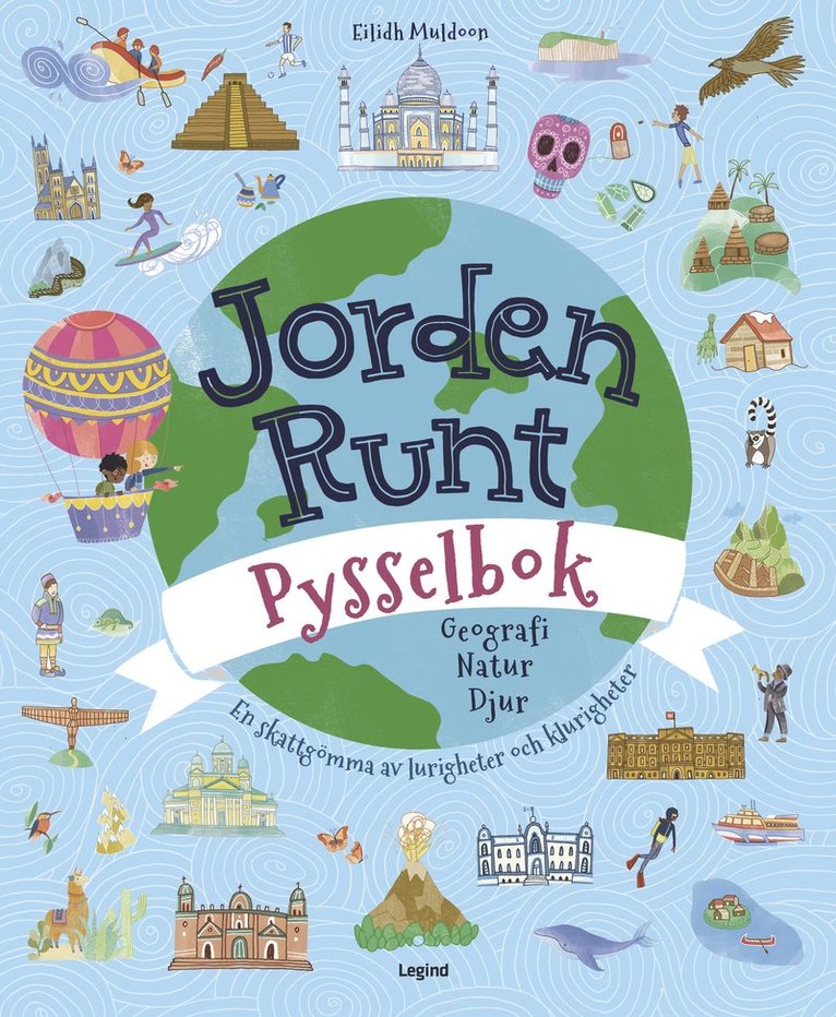 Anna Bratt - Jorden runt pysselbok, Häftad