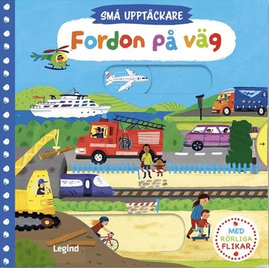 Campbell Books - Fordon på väg - med rörliga flikar, Kartonnage