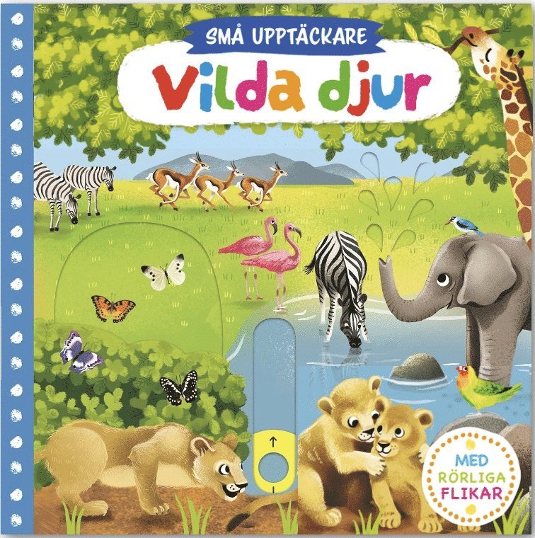 Vilda djur - med rörliga flikar 1