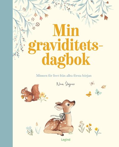 Nina Stajner - Min graviditetsdagbok : en fylla-i-bok, Inbunden