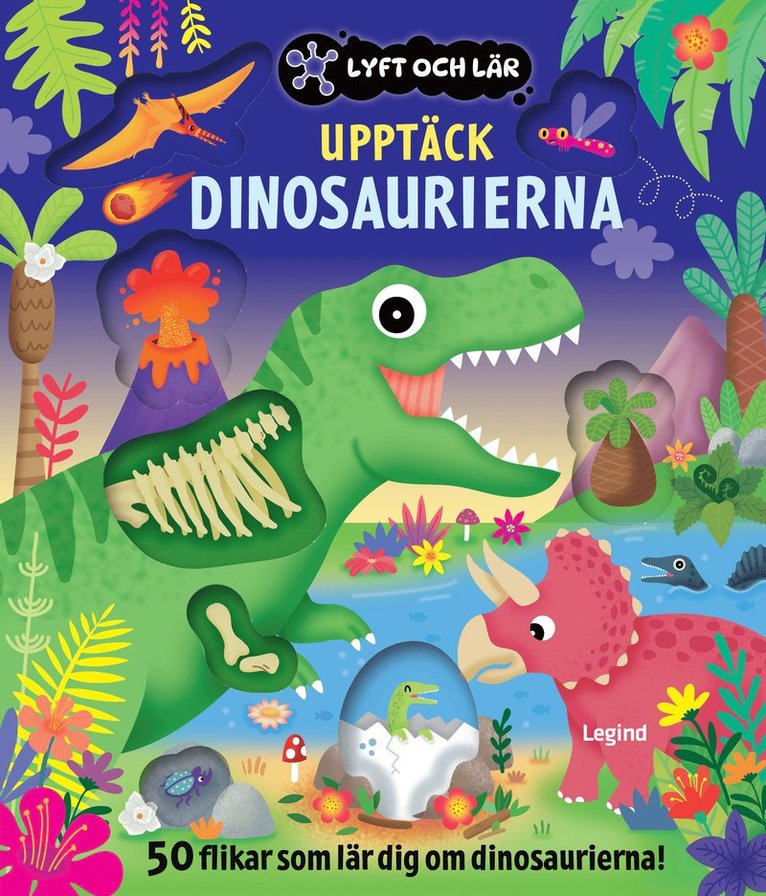 Upptäck dinosaurierna - med 50 flikar 1