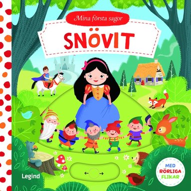 bokomslag Snövit - med rörliga flikar