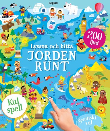 Lyssna och hitta : 200 ljud, Jorden runt, Inbunden