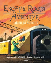 bokomslag Jakten på Agent 9 : spännande interaktiv Escape Room-bok