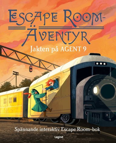 Alex Woolf - Jakten på Agent 9 : spännande interaktiv Escape Room-bok, Inbunden