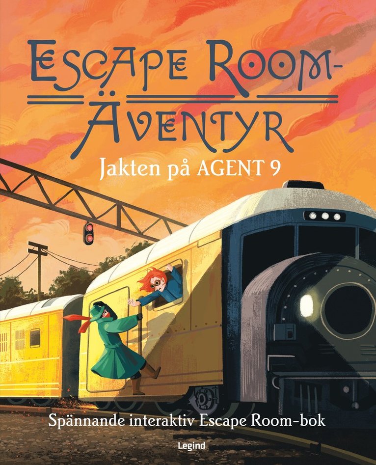 Jakten på Agent 9 : spännande interaktiv Escape Room-bok 1