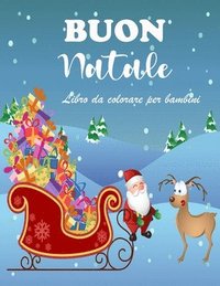 bokomslag Incredibile libro da colorare di Natale per bambini