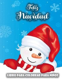 bokomslag Libro de Navidad para colorear para ninos
