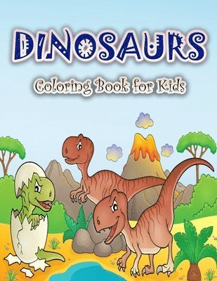 bokomslag Dinosaurs Coloring Book for Kids