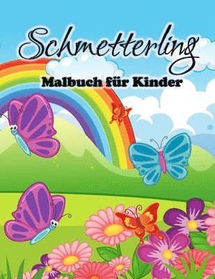 bokomslag Schmetterling-Malbuch fr Kinder