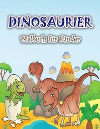 bokomslag Dinosaurier-Malbuch fr Kinder