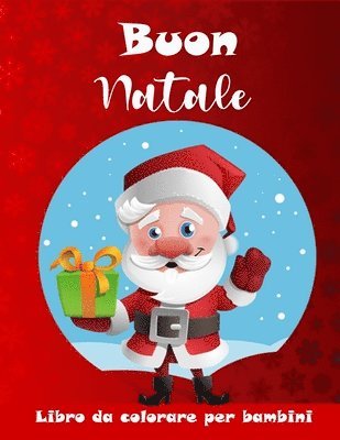 bokomslag Libro da colorare di Natale per bambini