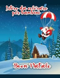 bokomslag Libro da colorare di Buon Natale per bambini