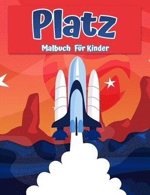 bokomslag Weltraumfarbbuch fr Kinder