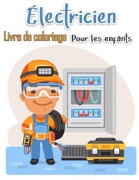 bokomslag Livre à colorier d'électricien pour enfants