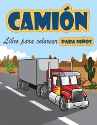 bokomslag Libro para colorear de camiones