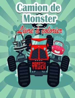 Livre de coloriage pour enfants sur les Monster Truck 1