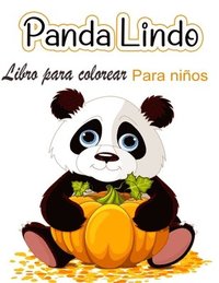 bokomslag Libro para colorear del lindo panda para nios