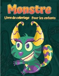 bokomslag Monstres Livre de coloriage pour enfants