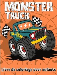 bokomslag Livre de coloriage de camion monster