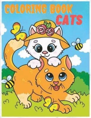 Cats Coloring Book for Kids 1