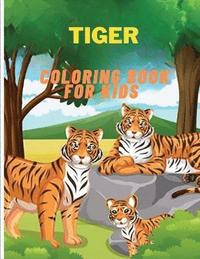 bokomslag Tiger Coloring Book for Kids