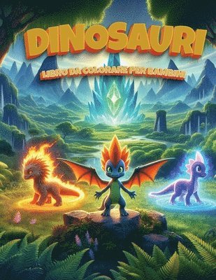 Dinosauri - Libro da colorare per bambini 1