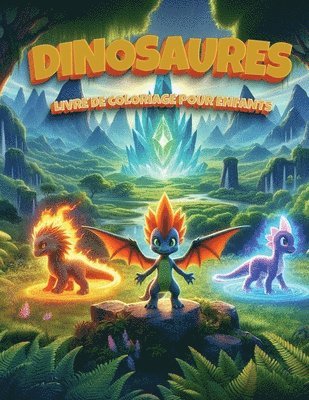 Dinosaures - Livre de coloriage pour enfants 1