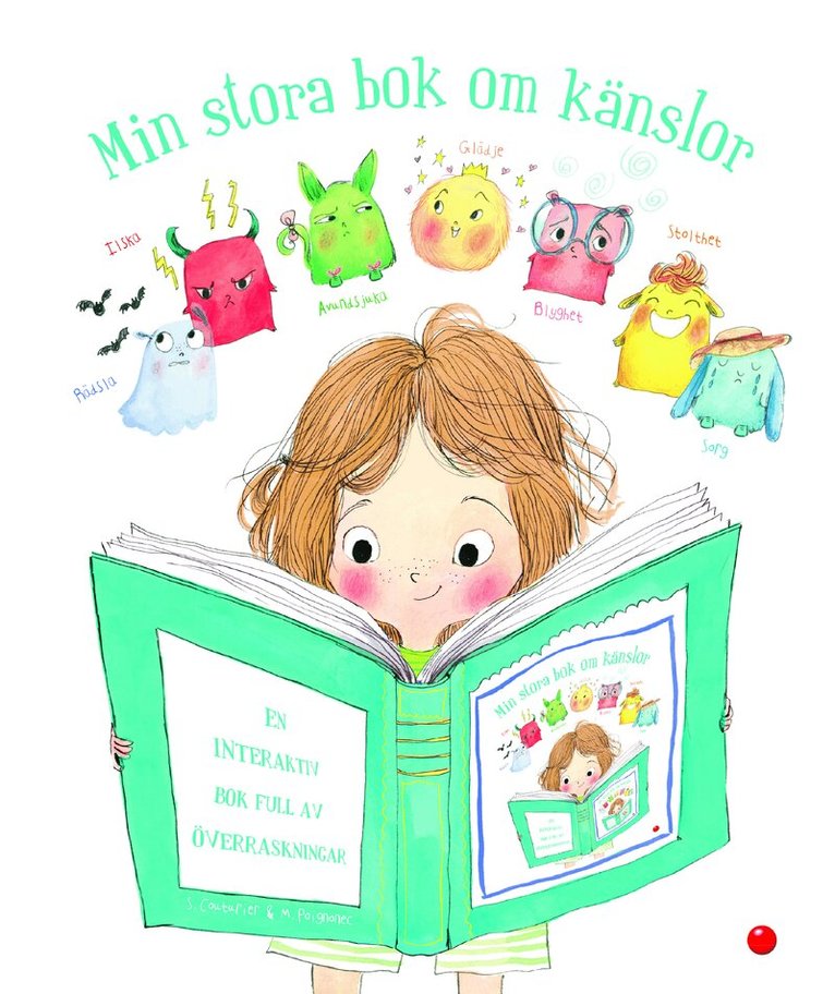 Stéphanie Couturier - Min stora bok om känslor : en interaktiv bok full av överraskningar, Inbunden