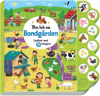 bokomslag Bondgården : ljudbok med 10 knappar