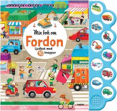 Michael Boguslaw - Fordon : ljudbok med 10 knappar, Kartonnage