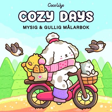 Coco Wyo - Cozy Days : Mysig och gullig Cozy Coloring målarbok från Coco Wyo, Häftad